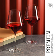 KROSNO - AVANTE - GARDE Red Wine Glass Set Home & Kitchen