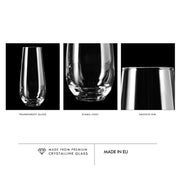 KROSNO - HARMONY Lumi Wine Glass Set Home & Kitchen