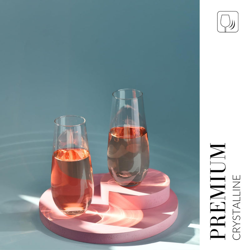 KROSNO - HARMONY Lumi Wine Glass Set Home & Kitchen