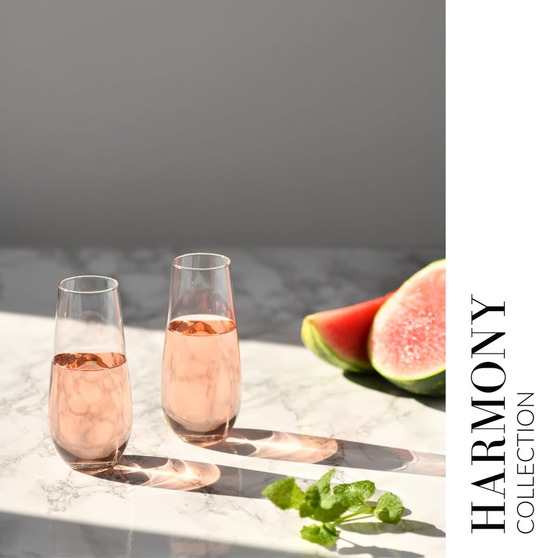KROSNO - HARMONY Lumi Wine Glass Set Home & Kitchen