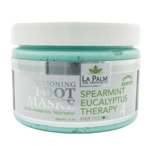 LA PALM - Foot Mask Spearmint Eucalyptus Beauty & Personal Care