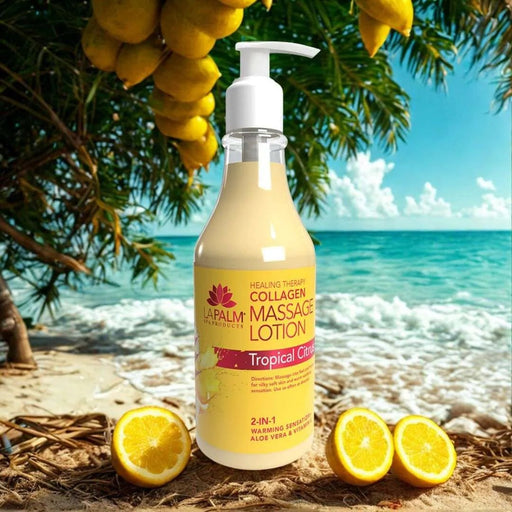 LA PALM - LaPalm Healing Therapy Lotion Tropical Citrus 8oz Beauty & Personal Care