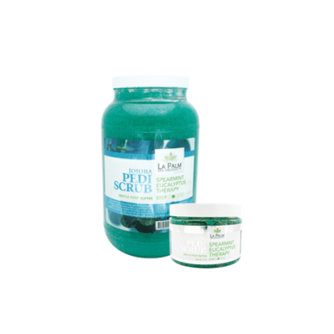 LA PALM - Pedicure Gel Scrub Spearmint Eucalyptus Beauty & Personal Care