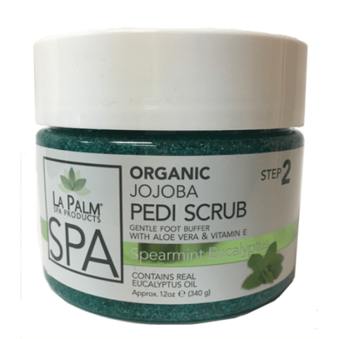 LA PALM - Pedicure Gel Scrub Spearmint Eucalyptus Beauty & Personal Care