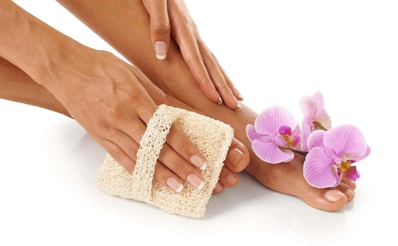 LA PALM - Pedicure Gel Scrub Sweet Lavender Dreams (Organic Jojoba) Beauty & Personal Care