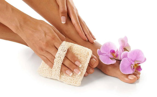 LA PALM - Pedicure Gel Scrub Sweet Lavender Dreams (Organic Jojoba) Beauty & Personal Care