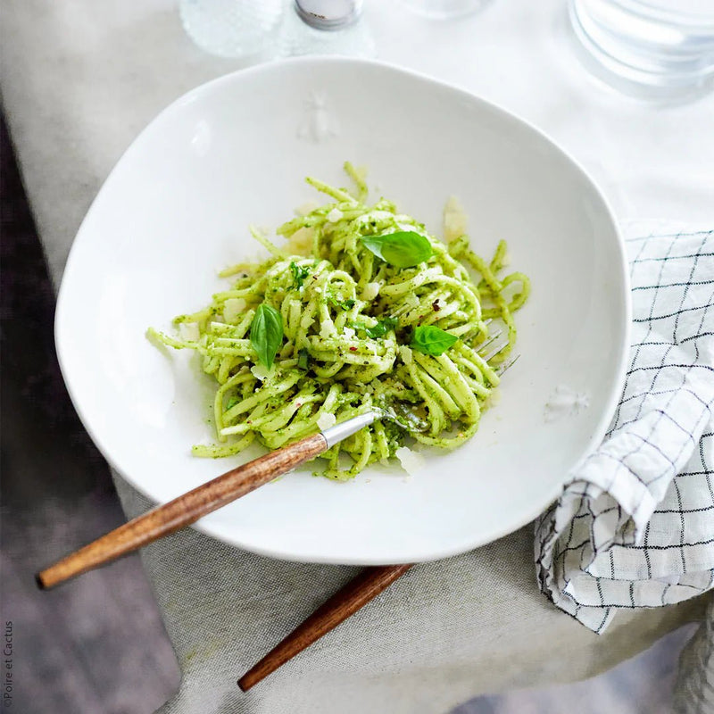 La Rochere - Bee Pasta Plate Home & Kitchen Ecru Set of 4