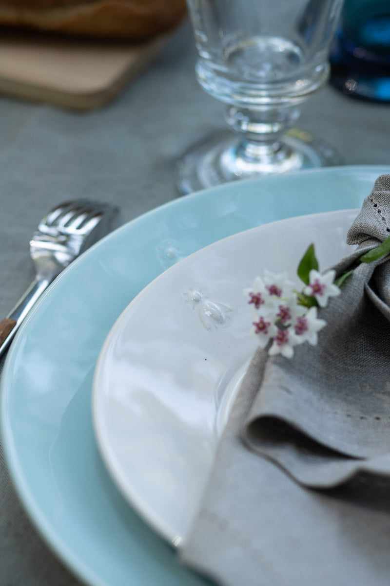 La Rochere - Bee Salad/Dessert Plate Home & Kitchen Aqua Single