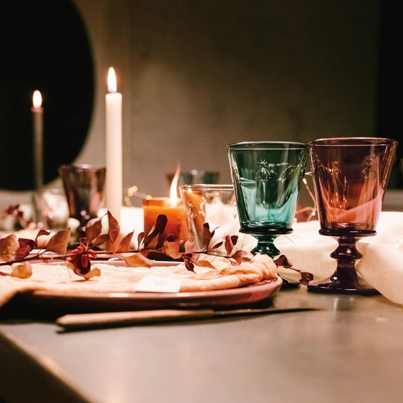 La Rochere - Bee Wine Glass Home & Kitchen Emerald Single