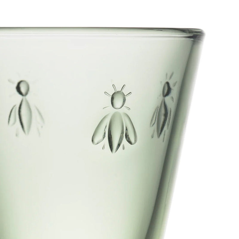 La Rochere - Bee Wine Glass Home & Kitchen Emerald Single