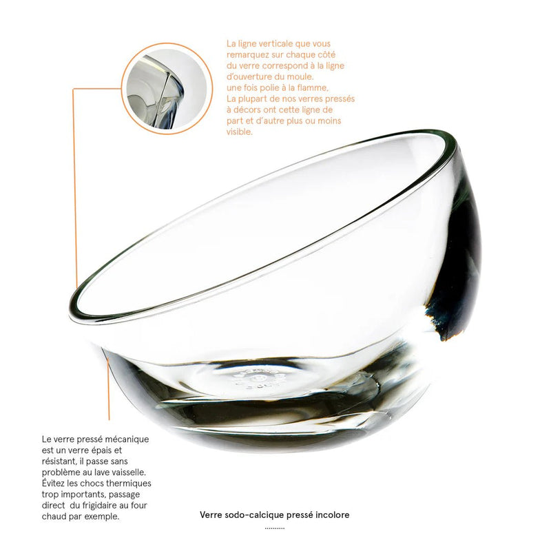 La Rochere - Bubble Coupe Bowl - 13cl Home & Kitchen Transparent