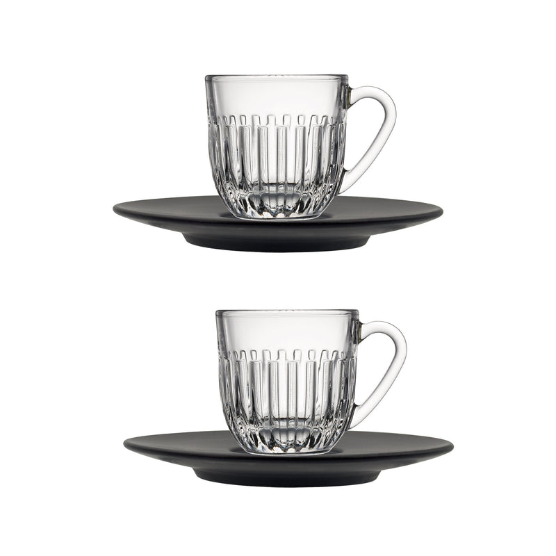 La Rochere - Ouessant Espresso Cup & Saucer x2