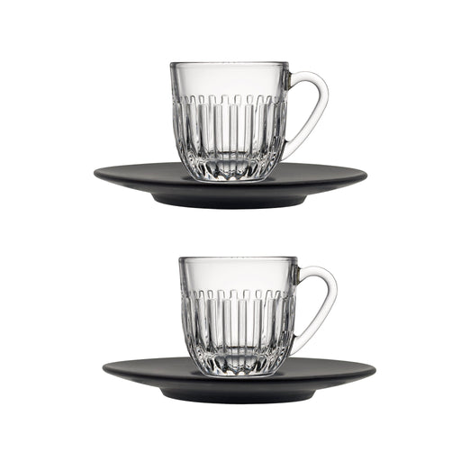 La Rochere - Ouessant Espresso Cup & Saucer x2