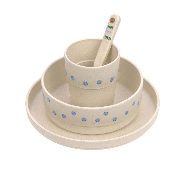 Lassig - Dish Set (Plate, Bowl, Mug, Spoon)