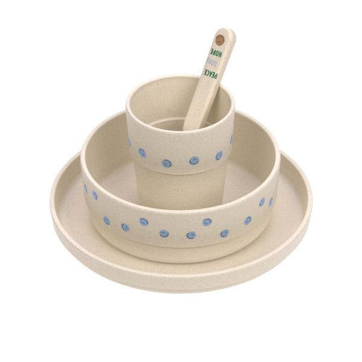 Lassig - Dish Set - Happy Rascals Mother & Baby Smile sky blue