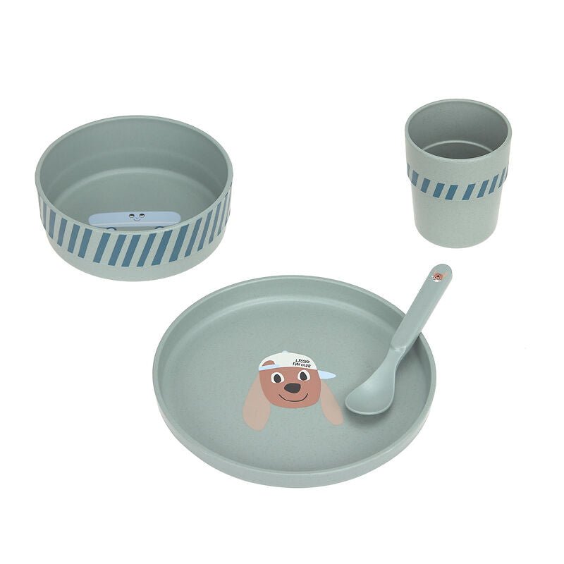 Lassig - Dish Set (Plate, Bowl, Mug, Spoon)