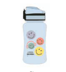 Lassig - Drinking Bottle SmileyWorld®