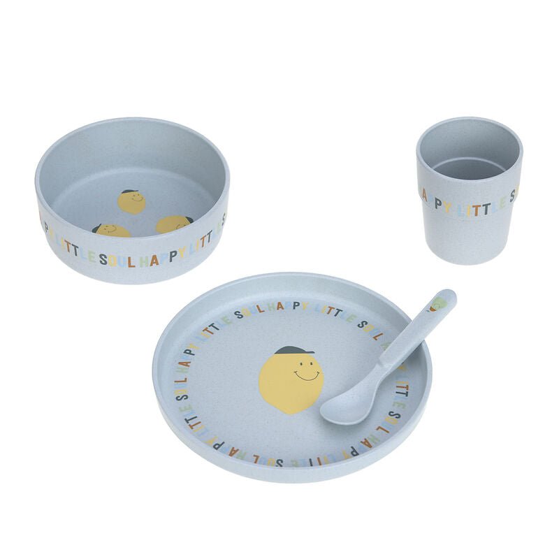 Lassig - Dish Set (Plate, Bowl, Mug, Spoon)