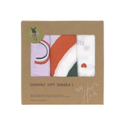 Lassig - Heavenly soft Swaddle L (3-Pack), 80x80 cm Mother & Baby Lavender