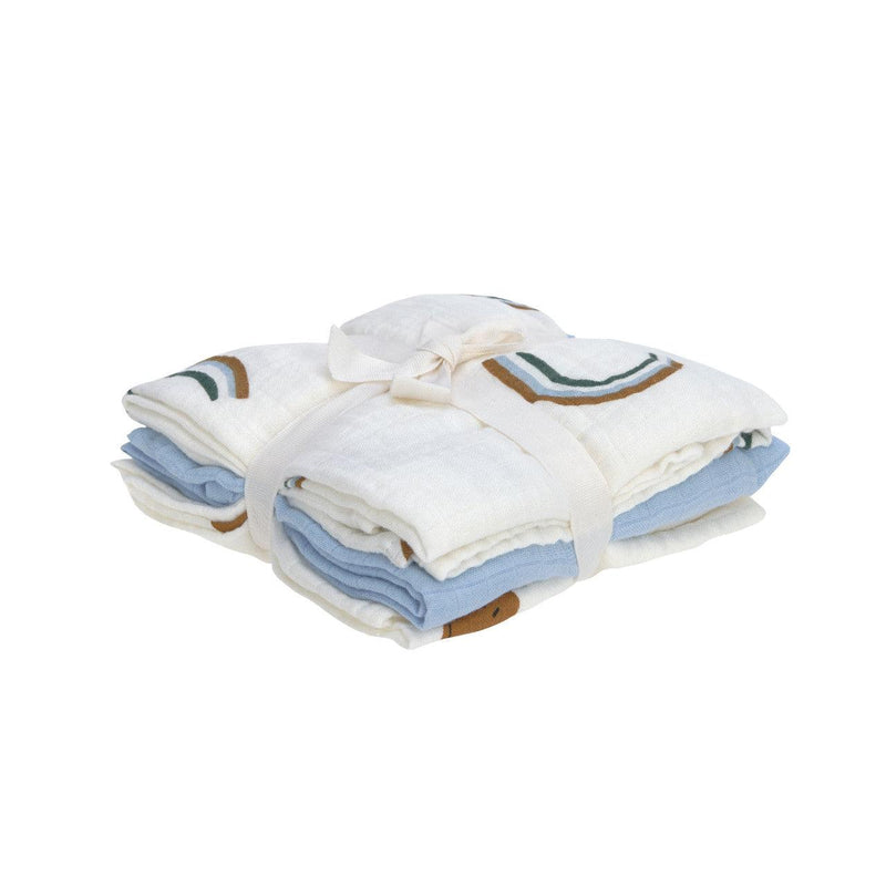 Lassig - Swaddle & Burp Blanket GOTS