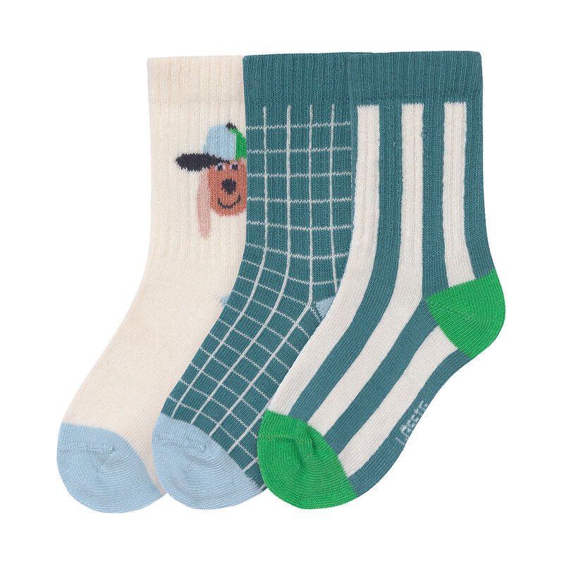 Lassig - Tennis Socks (3-Pack) GOTS