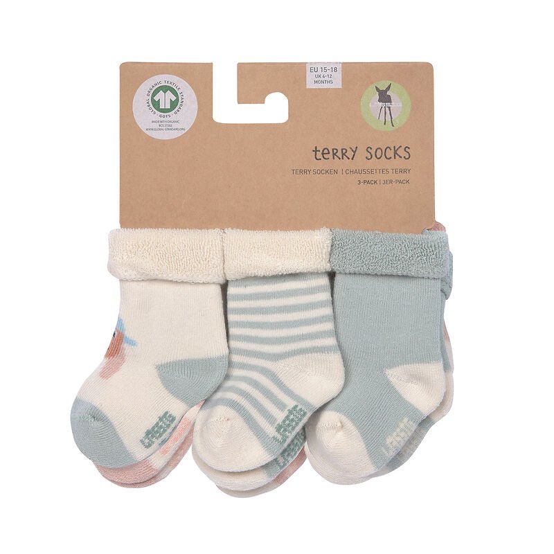Lassig - Terry Socks GOTS 3 pcs