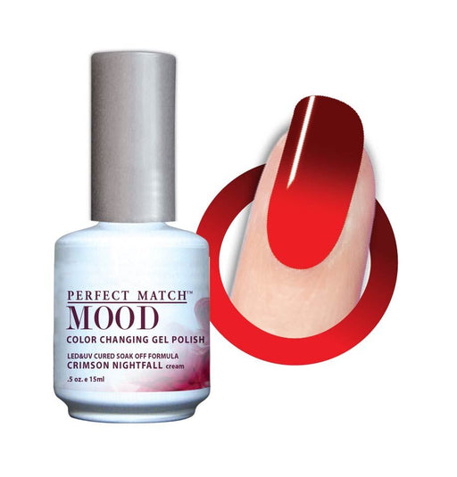 Le Chat - Mood Color 18 Crimson Nightfall (C) 15 ml Uv Gel Polish Beauty & Personal Care