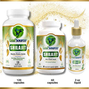 LeafSource - Shilajit 60Vcaps. Health & Wellness