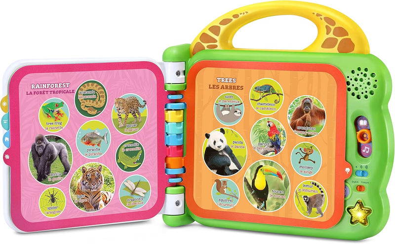 LeapFrog - 100 Animals Book (Bilingual - English/French) Toys & Games