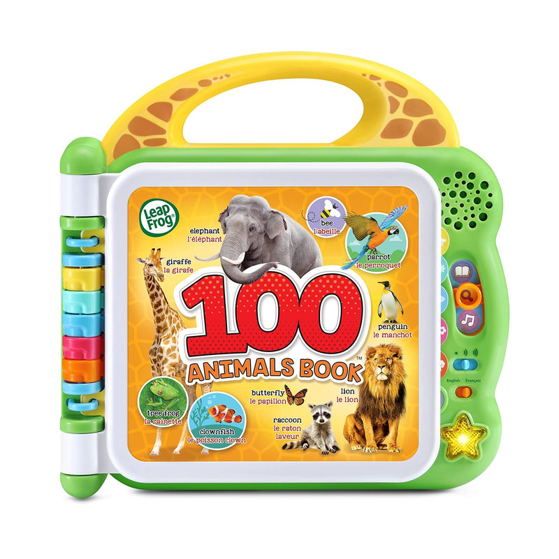 LeapFrog - 100 Animals Book (Bilingual - English/French) Toys & Games