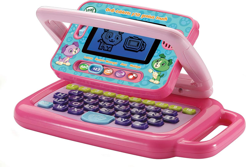 Leapfrog - 2 - in - 1 LeapTop Touch Pink (French Version) Toys & Games