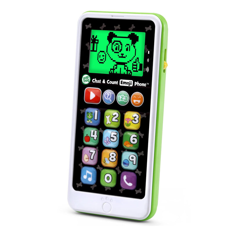 LeapFrog - Chat & Count Emoji Phone, Green (English Version) Toys & Games
