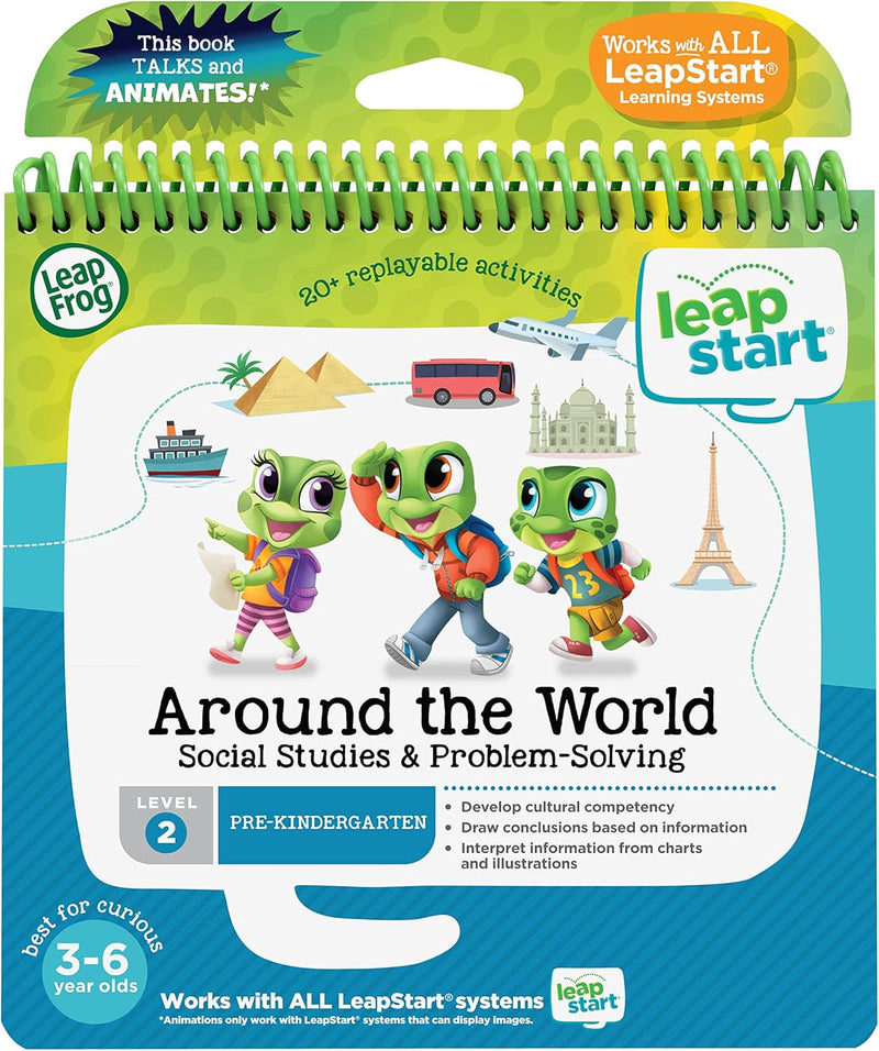 LeapFrog - LeapStart Pre - K (Level 2) - Around The World (English Version) Toys & Games