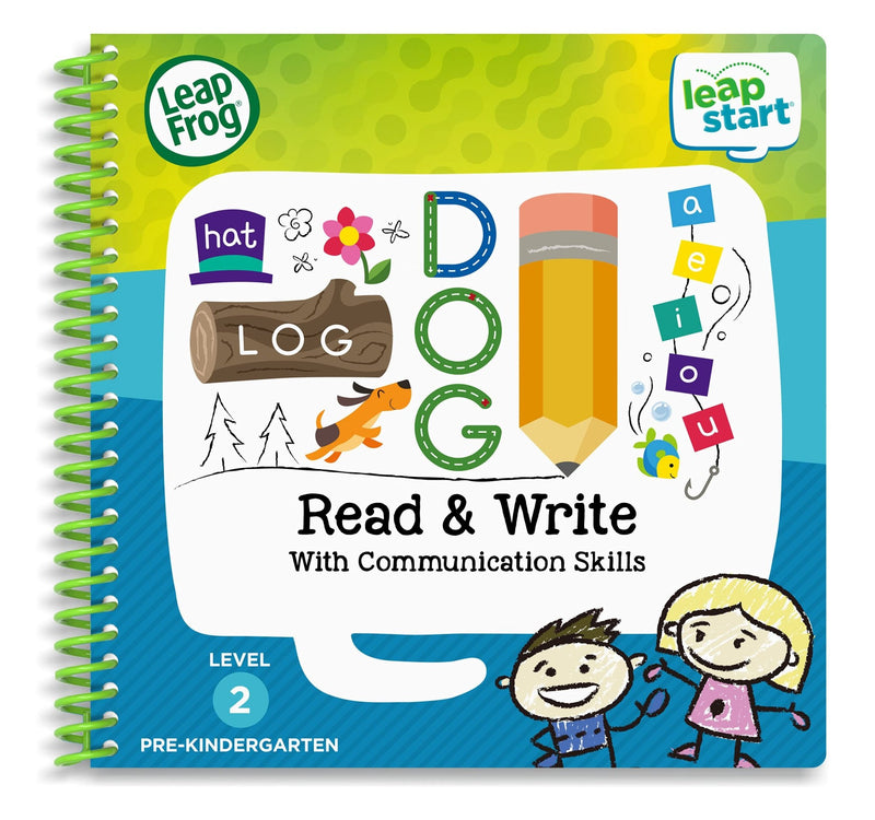 LeapFrog - LeapStart Pre - K (Level 2) - Read & Write with Communication Activity Book (English Version) Toys & Games