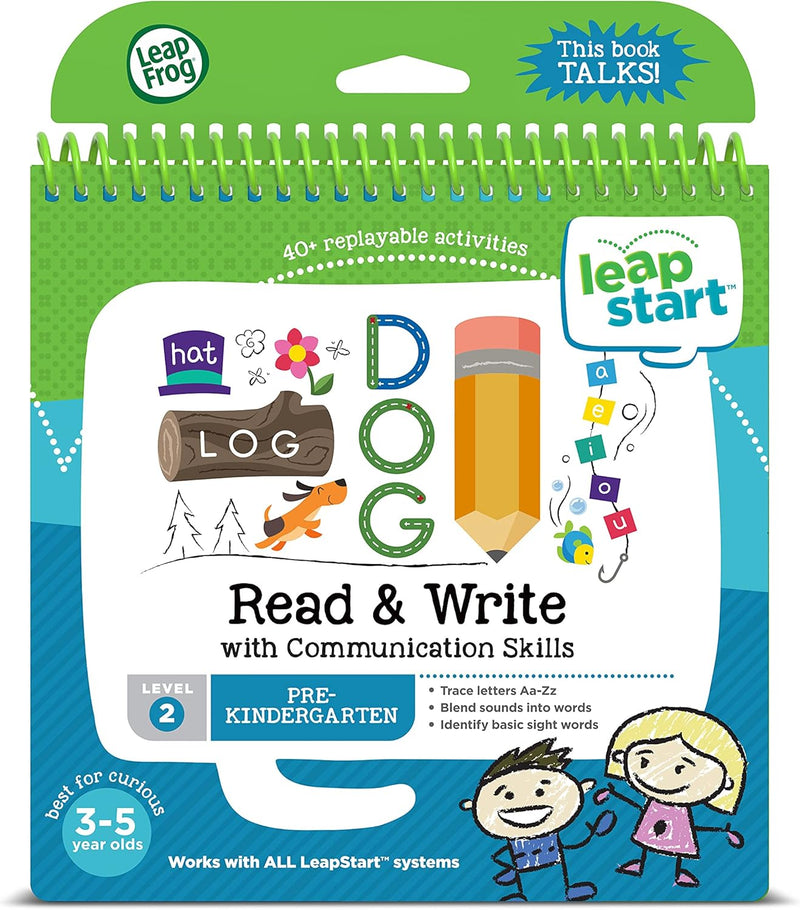 LeapFrog - LeapStart Pre - K (Level 2) - Read & Write with Communication Activity Book (English Version) Toys & Games