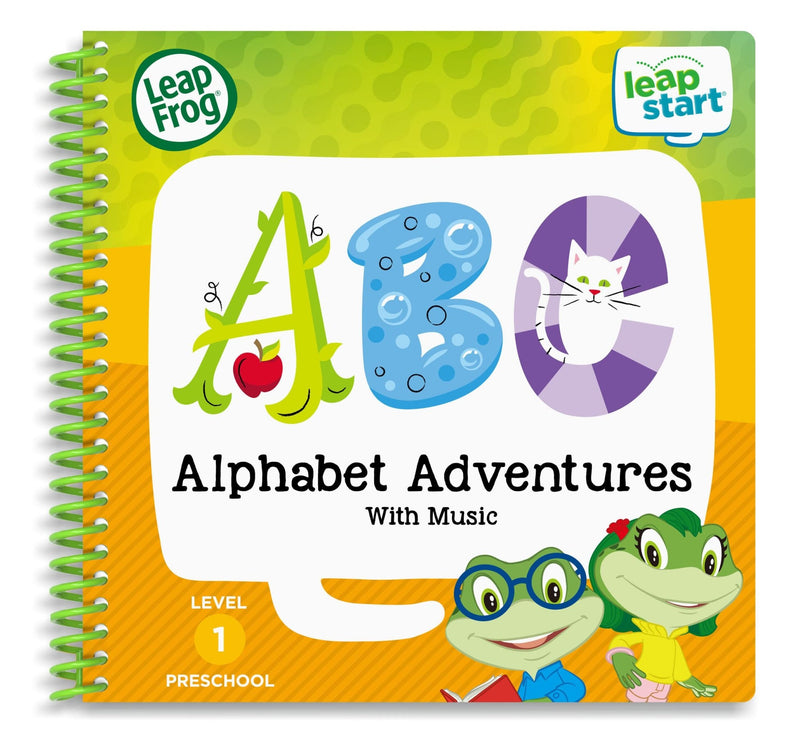 LeapFrog - LeapStart Preschool Level 1 - Alphabet Adventures Music Activity Book English Version Toys & Games