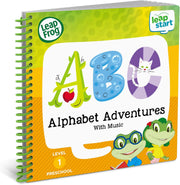 LeapFrog - LeapStart Preschool Level 1 - Alphabet Adventures Music Activity Book English Version Toys & Games