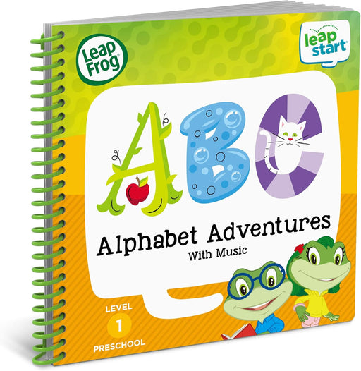 LeapFrog - LeapStart Preschool Level 1 - Alphabet Adventures Music Activity Book English Version Toys & Games