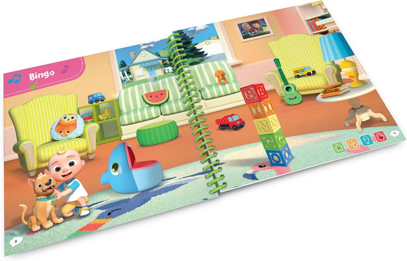 LeapFrog - LeapStart Preschool (Level 1) - CoComelon Sing and Learn Activity Book (English Version) Toys & Games