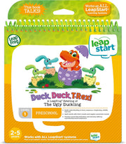 LeapFrog - LeapStart Preschool (Level 1) Duck, Duck, T - Rex! - A Retelling of The Ugly Duckling(English Version) Toys & Games