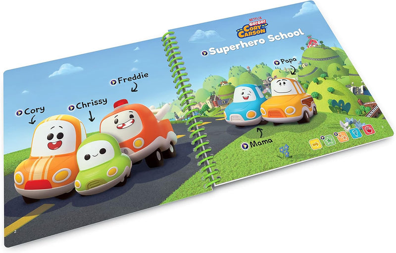 LeapFrog - LeapStart Preschool (Level 1) - Go! Go! Cory Carson Cory Carson Superhero School Activity Book (English Version) Toys & Games