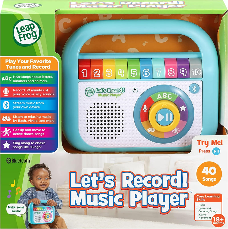 LeapFrog - Let’s Record Music Player (English Version) Toys & Games