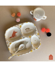 Maison Petit Jour Aventure Learning Cup with Anti-Slip Base – learning cup with matching tableware
