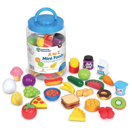 Learning Resources - A - Z Mini Foods Games & Toys