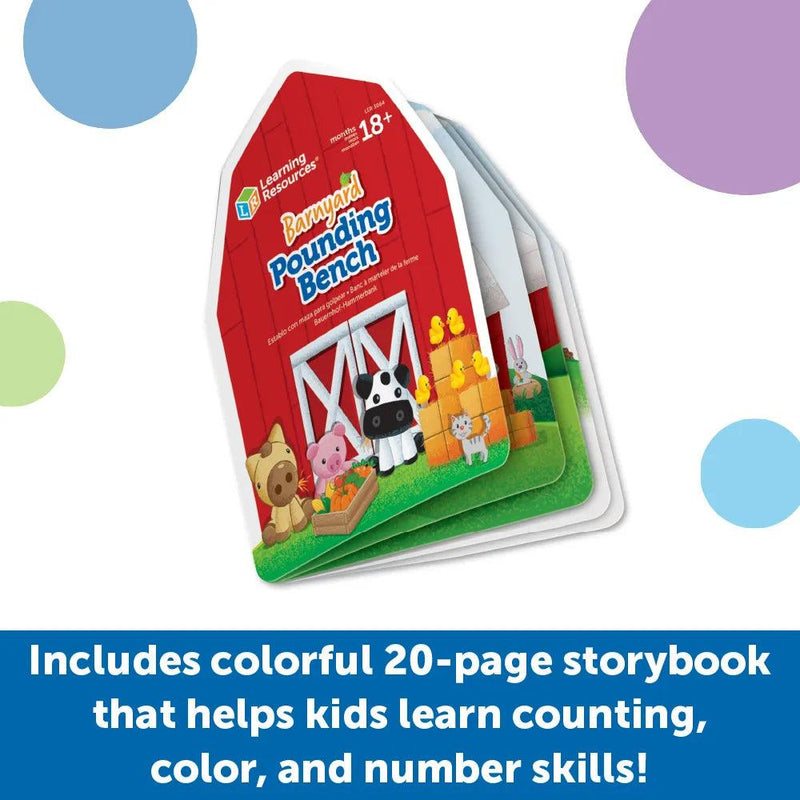 Learning Resources - Barnyard Pounding Bench - Limolin 