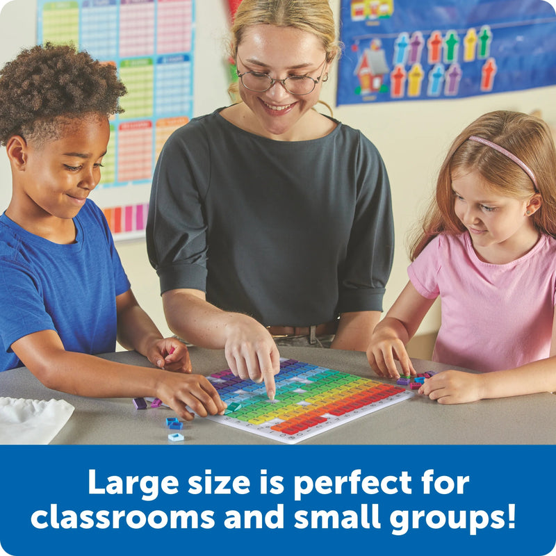 Learning Resources - Math Rainbow Multiplication Board Games & Toys