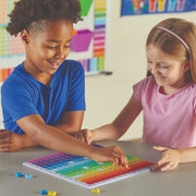 Learning Resources - Math Rainbow Multiplication Board Games & Toys