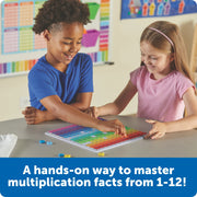 Learning Resources - Math Rainbow Multiplication Board Games & Toys