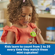 Learning Resources - Mini Counting Cupcakes Games & Toys