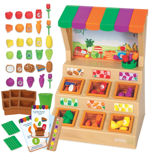 Learning Resources - Mini Farmstand Sorting Set Games & Toys